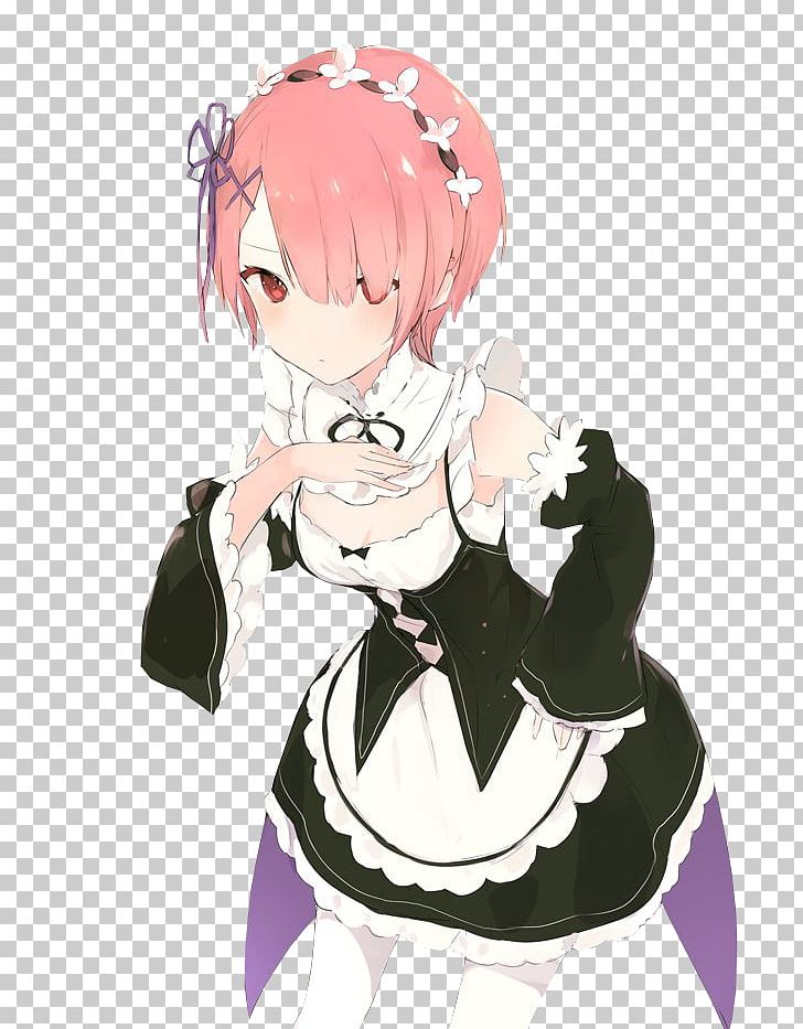 Re:Zero − Starting Life In Another World Anime Desktop RAM PNG, Clipart, Anime, Arm, Black Hair, Brown Hair, Cartoon Free PNG Download