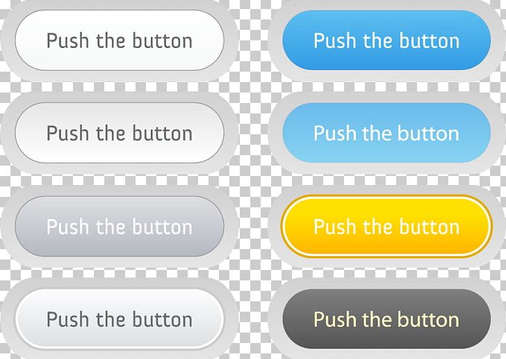 Button User Interface Designer PNG, Clipart, Button, Buttons, Buttons Vector, Collection, Collection Vector Free PNG Download