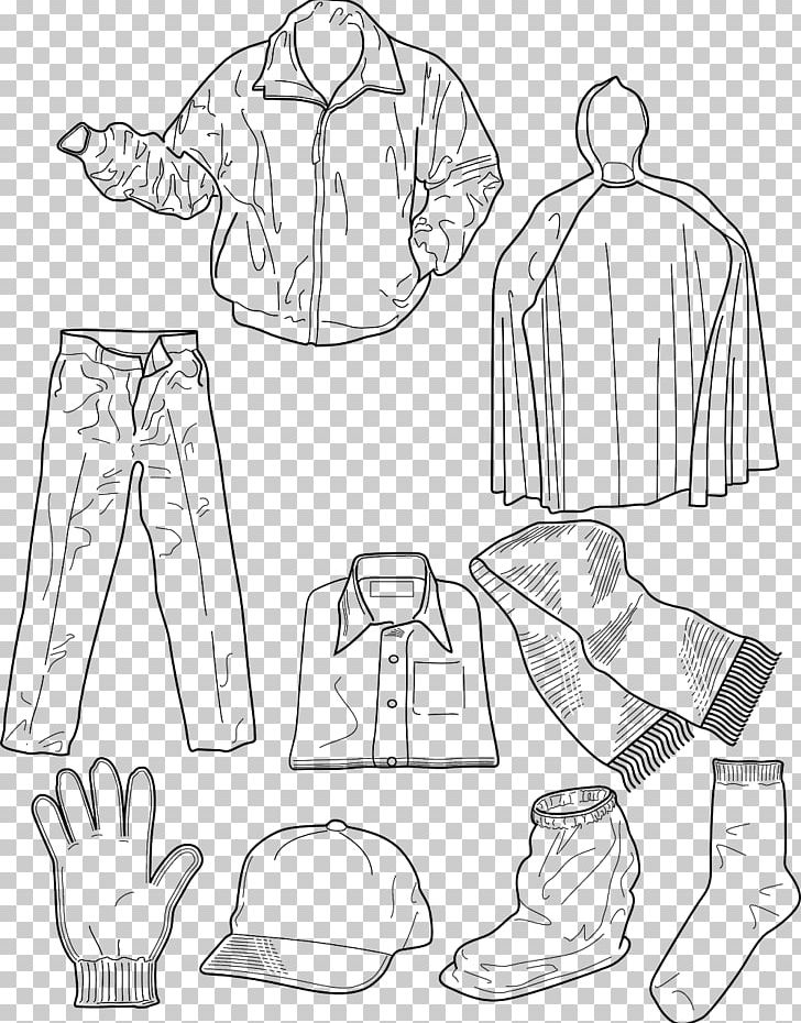 T-shirt Winter Clothing Coloring Book Children's Clothing PNG, Clipart, Black, Black And White, Child, Childrens Clothing, Fashion Free PNG Download