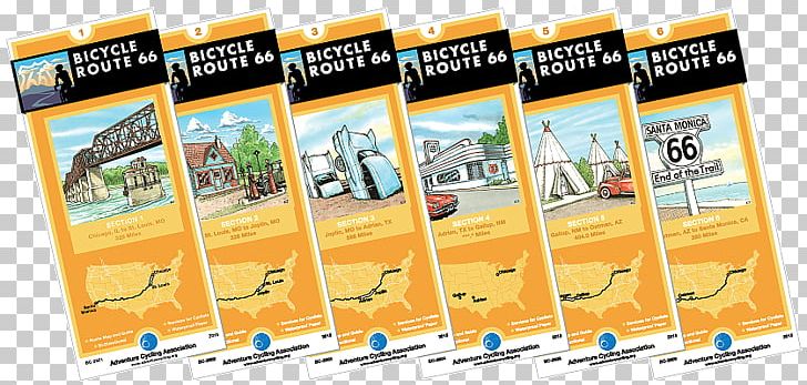 U.S. Route 66 Adventure Cycling Association Map Bicycle Route 66 PNG, Clipart, Adventure Cycling Association, Advertising, Banner, Bicycle, Bicycle Route 66 Free PNG Download
