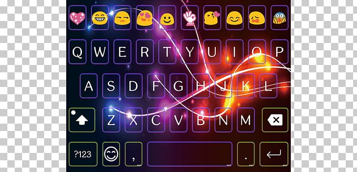 Computer Keyboard Color Galaxy Android Emoji PNG, Clipart, Android, Android Kitkat, Computer Keyboard, Display Device, Download Free PNG Download