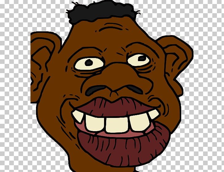 Nigger Nigga Kike Black /pol/ PNG, Clipart, 4chan, Artwork, Black, Carnivoran, Cartoon Free PNG Download