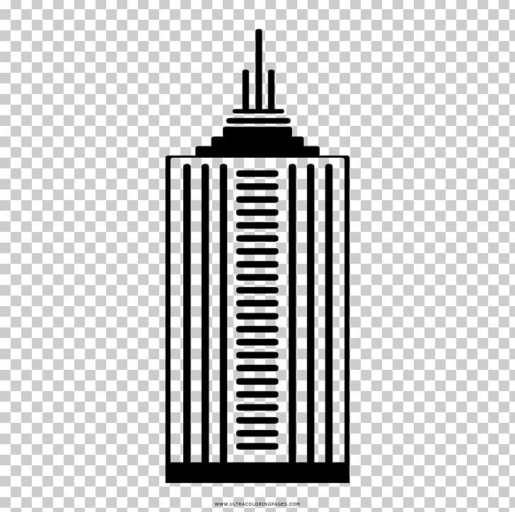 Coloring Book Drawing Skyscraper Building PNG, Clipart, Black, Black And White, Book, Brand, Building Free PNG Download