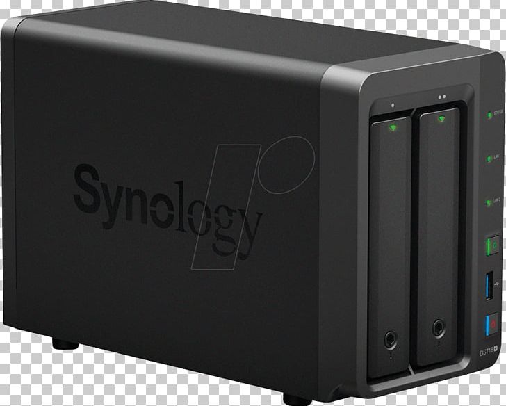 Network Storage Systems Synology Inc. Synology Disk Station DS118 Hard Drives Synology DiskStation DS715 PNG, Clipart, Celeron, Computer Component, Computer Hardware, Disk Array, Electronic Device Free PNG Download