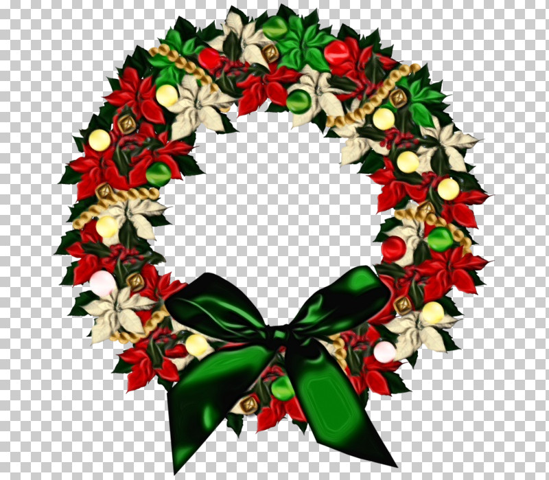 Christmas Decoration PNG, Clipart, Christmas, Christmas Decoration, Christmas Eve, Flower, Holly Free PNG Download