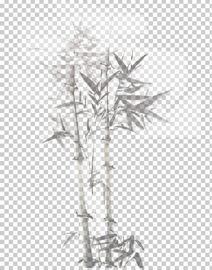 Bamboo Ink Wash Painting PNG, Clipart, Bamboo Border, Bamboo Frame, Bamboo Leaf, Bamboo Leaves, Bamboo Tree Free PNG Download