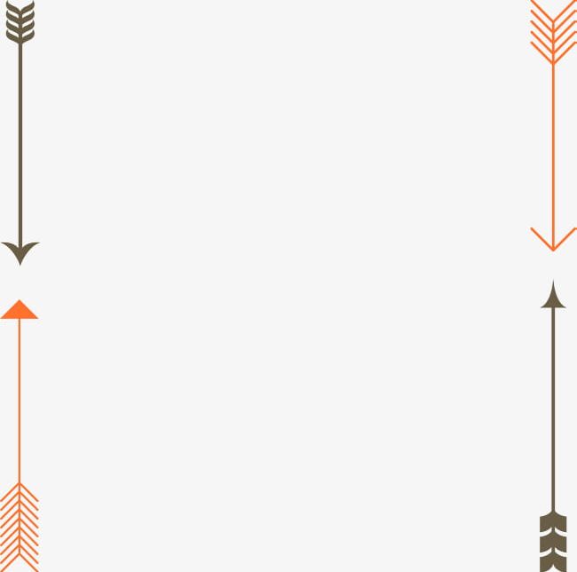 Red Simple Arrows Png Clipart Archery Arrow Arrows Clipart Border Border Texture Free Png Download