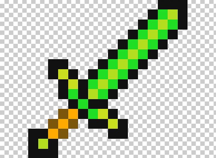 Minecraft: Pocket Edition Sword Mod Video Game PNG, Clipart, Angle, Brand, Diamond Sword, Emerald, Green Free PNG Download