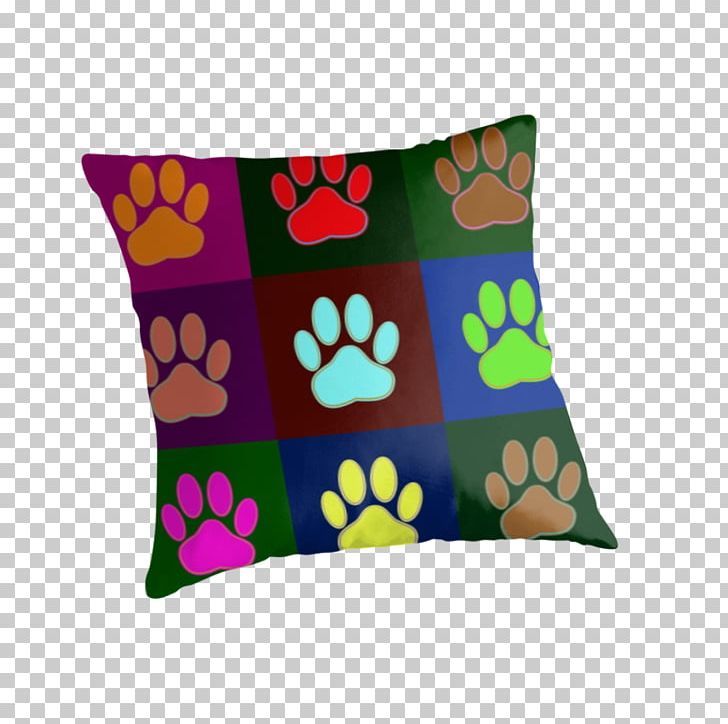 Throw Pillows Cushion Dog Paw PNG, Clipart, Andy Warhol, Cafepress, Cushion, Dog, Iphone Free PNG Download