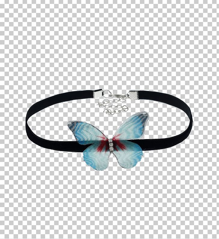 Butterfly Bracelet Choker Necklace Jewellery PNG, Clipart, Black, Body Jewellery, Body Jewelry, Bracelet, Butterfly Free PNG Download