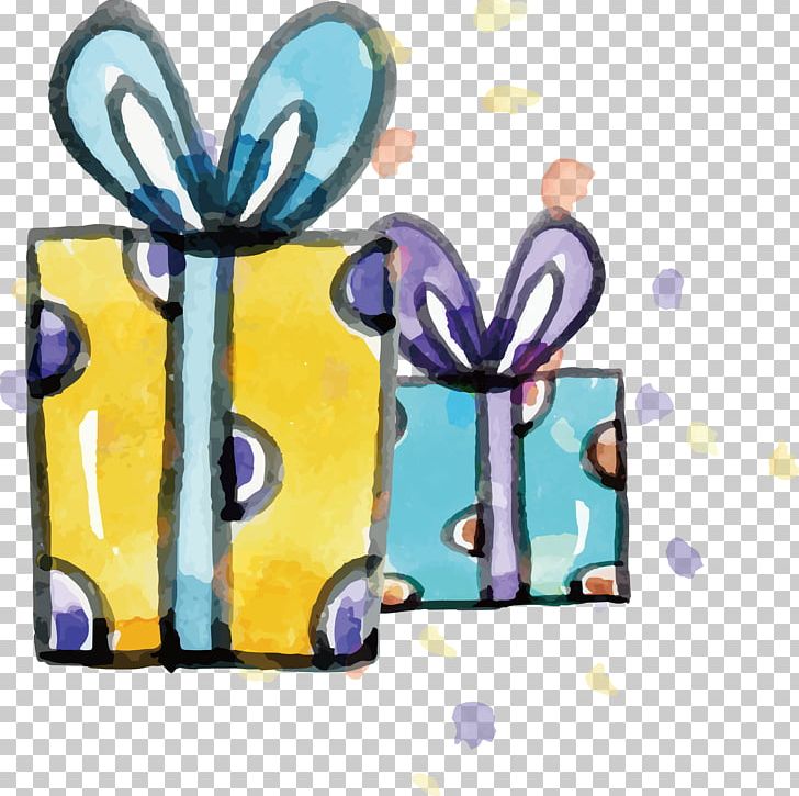 Gift Watercolor Painting PNG, Clipart, Birthday, Box, Box Vector, Designer, Design Vector Free PNG Download