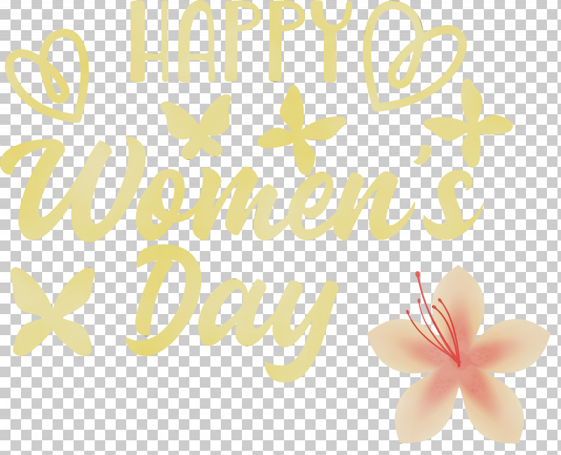 Font Meter Flower Yellow PNG, Clipart, Flower, International Womens Day, Meter, Paint, Watercolor Free PNG Download