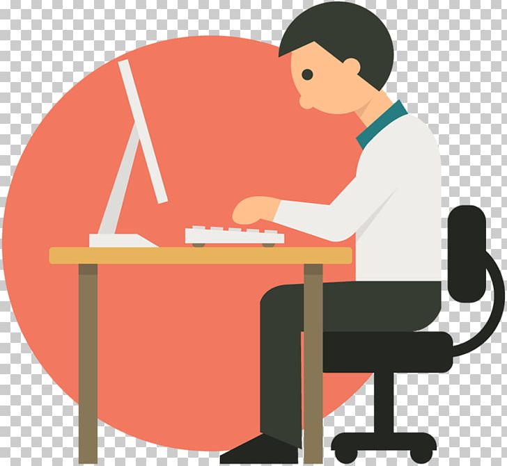 Cartoon Computer Businessperson PNG, Clipart, Business, Businessperson, Cartoon, Chair, Communication Free PNG Download
