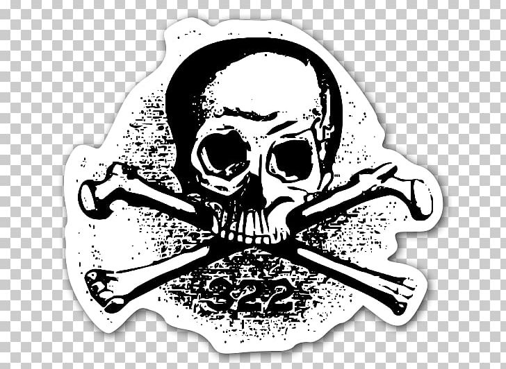 Skull And Bones T-shirt Human Skull Symbolism PNG, Clipart, Black And White, Bluza, Bone, Human Skull, Human Skull Symbolism Free PNG Download