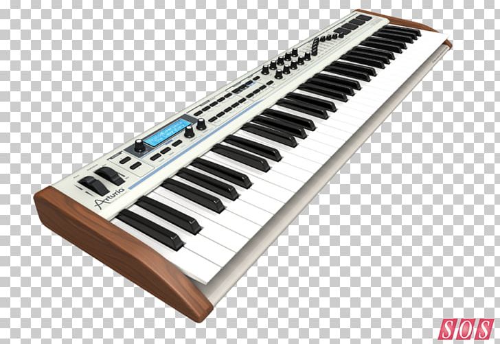Sound Synthesizers Arturia MIDI Keyboard Musical Keyboard PNG, Clipart,  Free PNG Download
