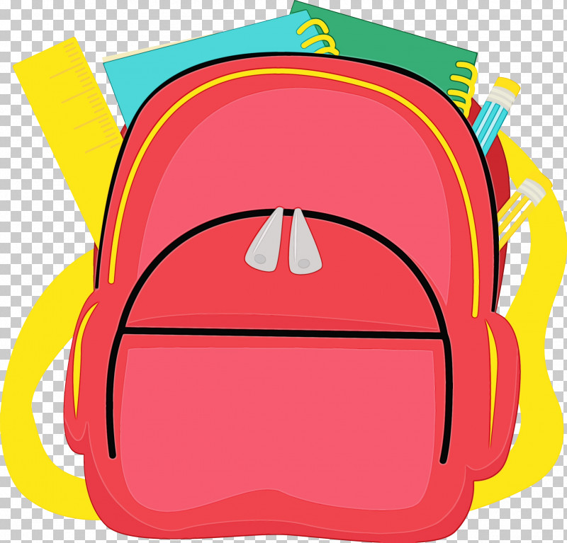 School Backpack PNG, Clipart, Backpack, Bag, Cartoon, Paint, School Free PNG Download