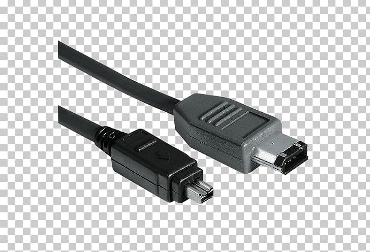IEEE 1394 Digital Video Electrical Cable USB Lead PNG, Clipart, 6 P, Adapter, Angle, Cable, Computer Free PNG Download