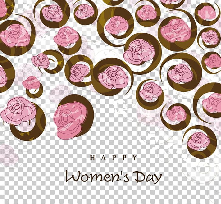 Mothers Day International Womens Day Woman Illustration PNG, Clipart, Beautiful Womens Day, Childrens Day, Circle, Decorative Elements, Download Free PNG Download