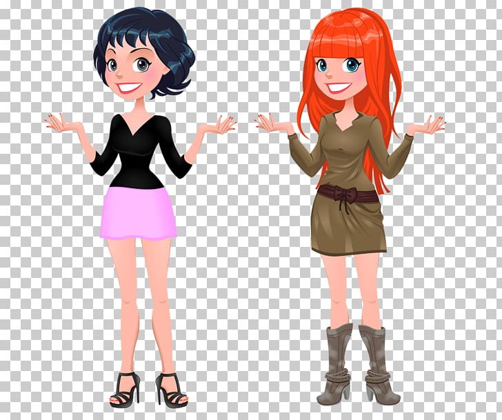 Clothing Cartoon PNG, Clipart, Animation, Anime, Black Hair, Brown Hair, Cartoon Free PNG Download