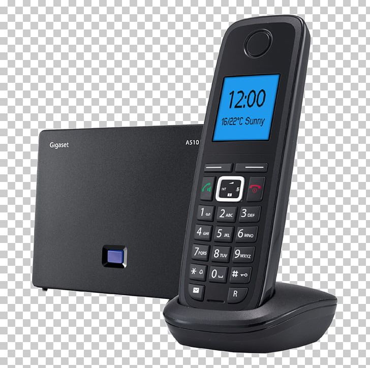 Gigaset Communications VoIP Phone Voice Over IP Cordless Telephone IP-DECT PNG, Clipart, Answering Machine, Business Telephone System, Caller Id, Cordless Telephone, Electronics Free PNG Download