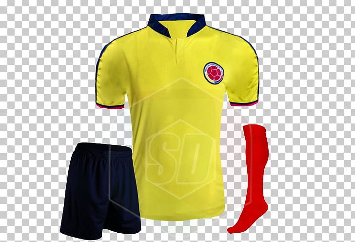 T-shirt Colombia National Football Team Uniform Sports Fan Jersey PNG, Clipart, Active Shirt, Adidas, Clothing, Colombia National Football Team, Football Free PNG Download