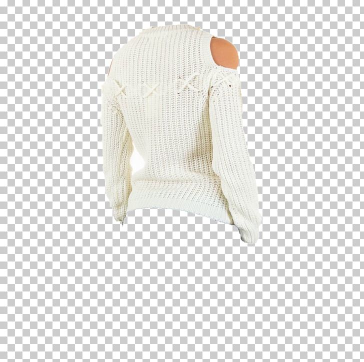 Outerwear Sweater Shoulder Sleeve PNG, Clipart, Beige, Miscellaneous, Neck, Off White, Others Free PNG Download