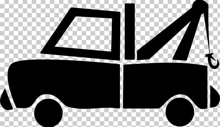 Pickup Truck Tow Truck GMC PNG, Clipart, Angle, Black And White, Box Truck, Car, Cars Free PNG Download