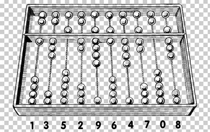 Abacus Mathematics Arithmetic PNG, Clipart, Abacus, Arithmetic, Auto Part, Black And White, Calculation Free PNG Download