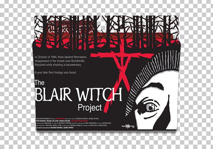 The Blair Witch Project Splatter Film Horror Found Footage PNG, Clipart, Advertising, Blair Witch, Blair Witch Project, Brand, Documentary Film Free PNG Download