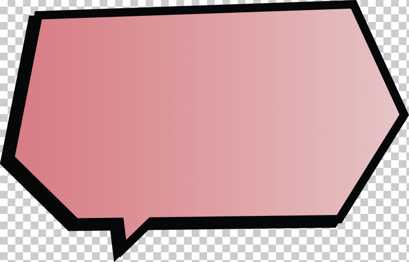 Thought Bubble Speech Balloon PNG, Clipart, Line, Pink, Rectangle, Speech Balloon, Square Free PNG Download