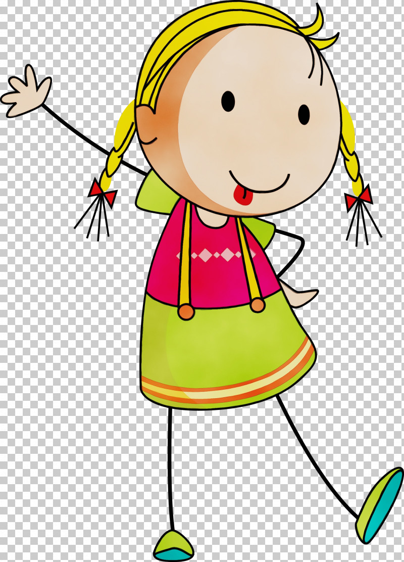 Cartoon Character Yellow Line Area PNG, Clipart, Area, Behavior, Cartoon, Character, Character Created By Free PNG Download