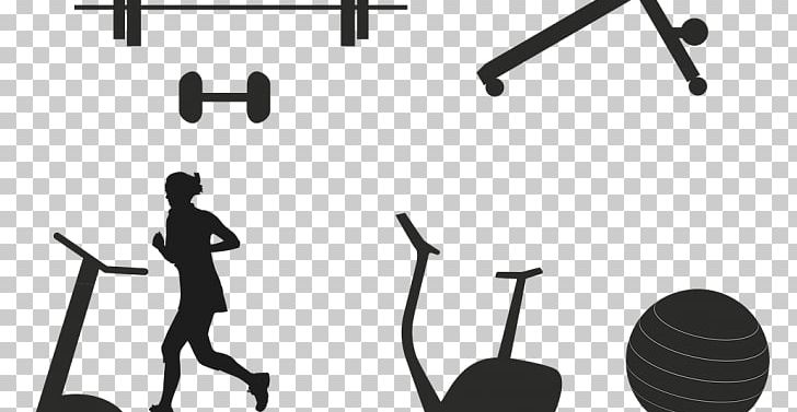 Exercise Machine Physical Fitness Treadmill Dumbbell PNG, Clipart, Angle, Arm, Balance, Barbell, Black Free PNG Download