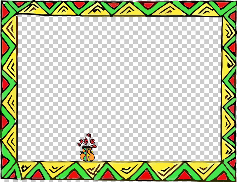Picture Frame PNG, Clipart, Green, Happy Kwanzaa, Interior Design, Kwanzaa, Paint Free PNG Download