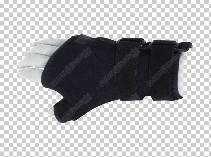 Splint Orthotics Thumb Wrist Sprain PNG, Clipart, Angle, Bicycle Glove, Black, De Quervain Syndrome, Fashion Accessory Free PNG Download