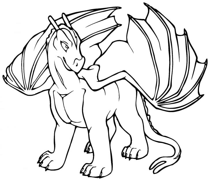 Coloring Book Chinese Dragon Child Fairy PNG, Clipart, Artwork, Baby Dragons Pictures, Black And White, Book, Carnivoran Free PNG Download