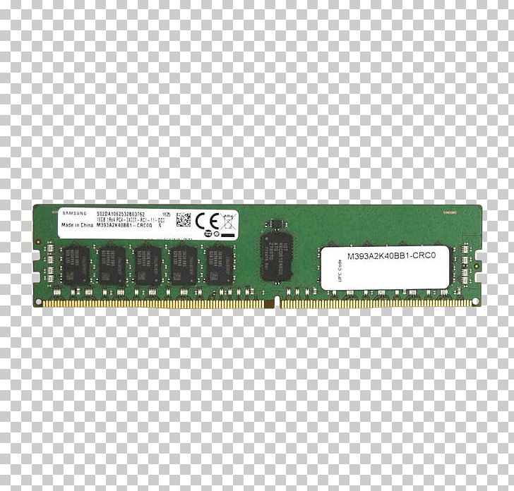 DDR4 SDRAM Registered Memory DIMM Computer Servers PNG, Clipart, Compute, Computer Data Storage, Computer Memory, Electronic Device, Io Card Free PNG Download