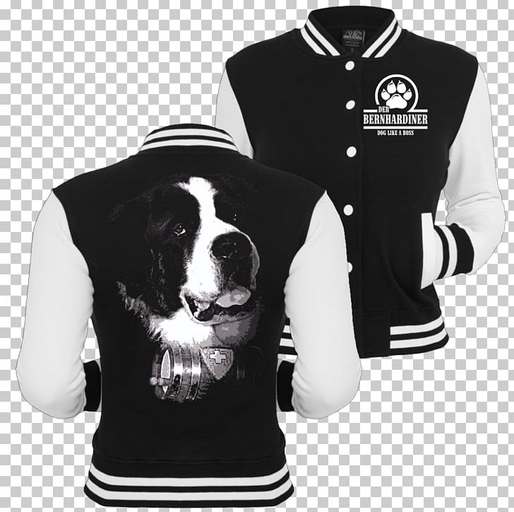 T-shirt Hoodie Dog Jacket Sleeve PNG, Clipart, Accessoires Dog, Black And White, Bluza, Brand, Clothing Free PNG Download