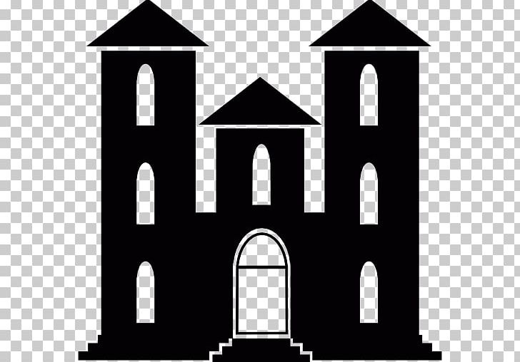 Computer Icons Haunted House Mansion PNG, Clipart, Architecture, Area, Black And White, Brand, Building Free PNG Download
