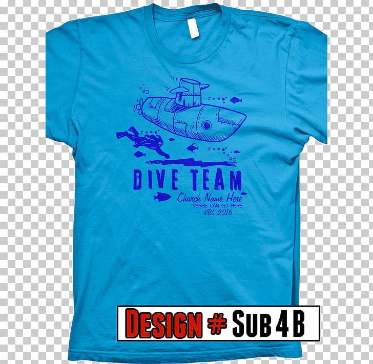 Printed T-shirt Vacation Bible School Sleeve PNG, Clipart, 2018, Active Shirt, Aqua, Azure, Blue Free PNG Download