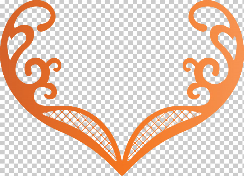 Classic Frame PNG, Clipart, Classic Frame, Heart, Orange, Visual Arts Free PNG Download