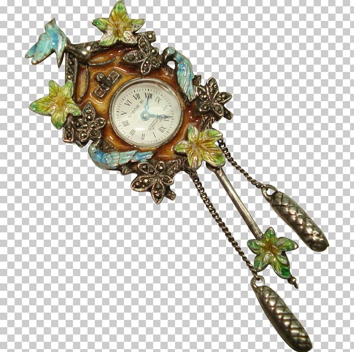 Cuckoo Clock Pocket Watch Vitreous Enamel PNG, Clipart, Accessories, Antique, Brooch, Charms Pendants, Clock Free PNG Download