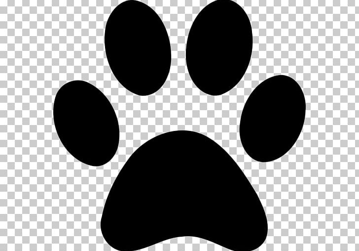 Cat Paw Dog Cougar PNG, Clipart, Animals, Black, Black And White, Cat, Circle Free PNG Download