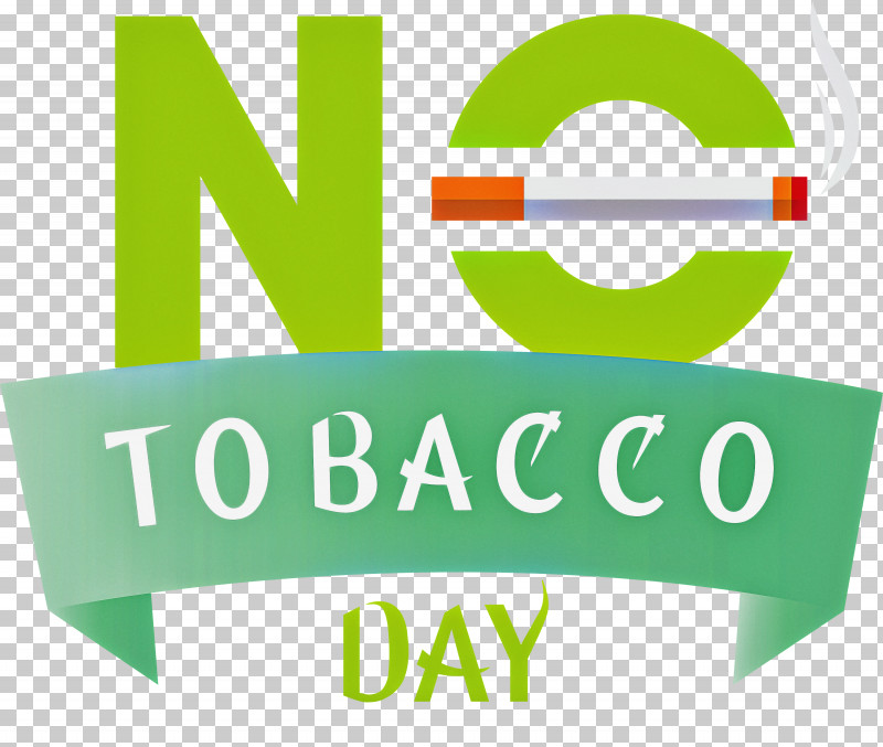 No-Tobacco Day World No-Tobacco Day PNG, Clipart, Area, Green, Logo, M, Meter Free PNG Download