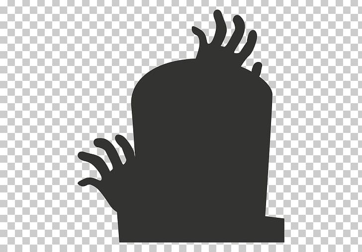 Headstone Cemetery Silhouette Logo PNG, Clipart, Black And White, Cemetery, Computer Icons, Eps, Finger Free PNG Download
