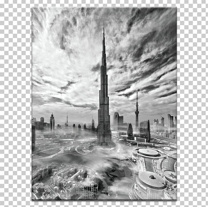 Burj Khalifa Burj Al Arab The World Jumeirah Photography PNG, Clipart, Archi, Art, Artwork, Black And White, Burj Al Arab Free PNG Download