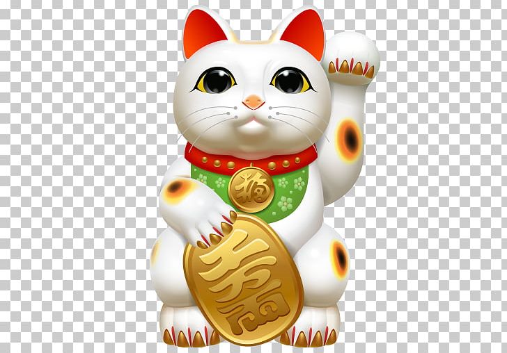 Maneki-neko Japanese Bobtail Luck Neko Atsume Black Cat PNG, Clipart ...