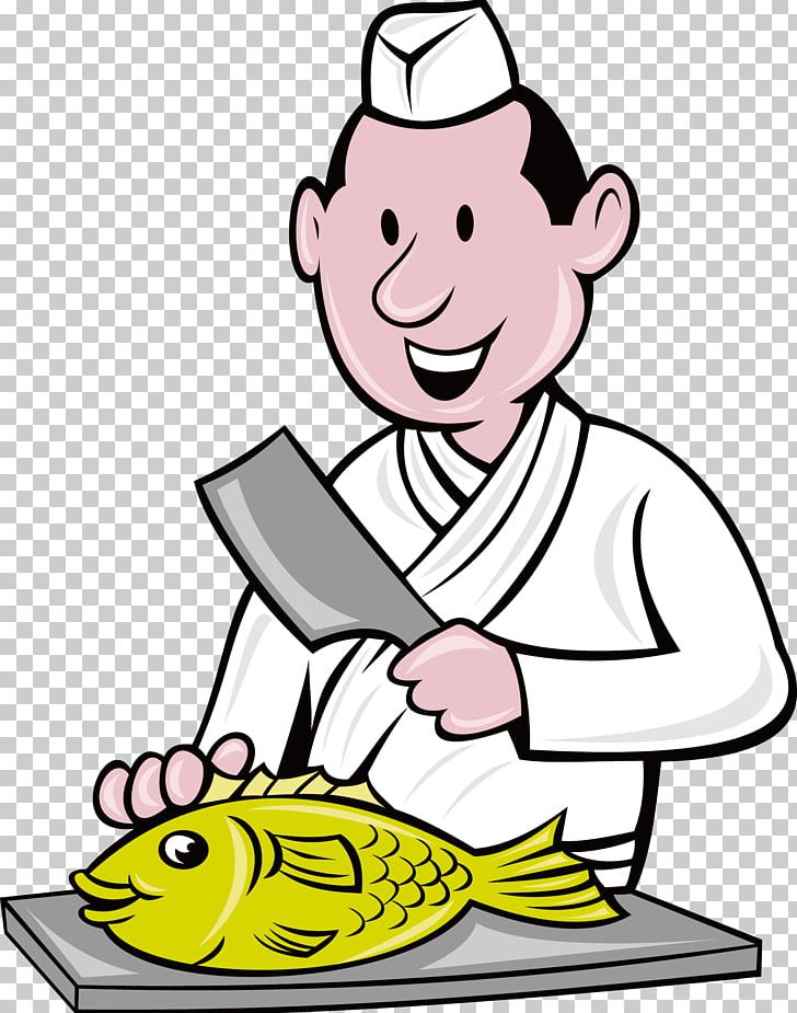 Cleaver Chef Illustration PNG, Clipart, Artwork, Butcher, Butcher Knife, Cartoon, Cartoon Characters Free PNG Download
