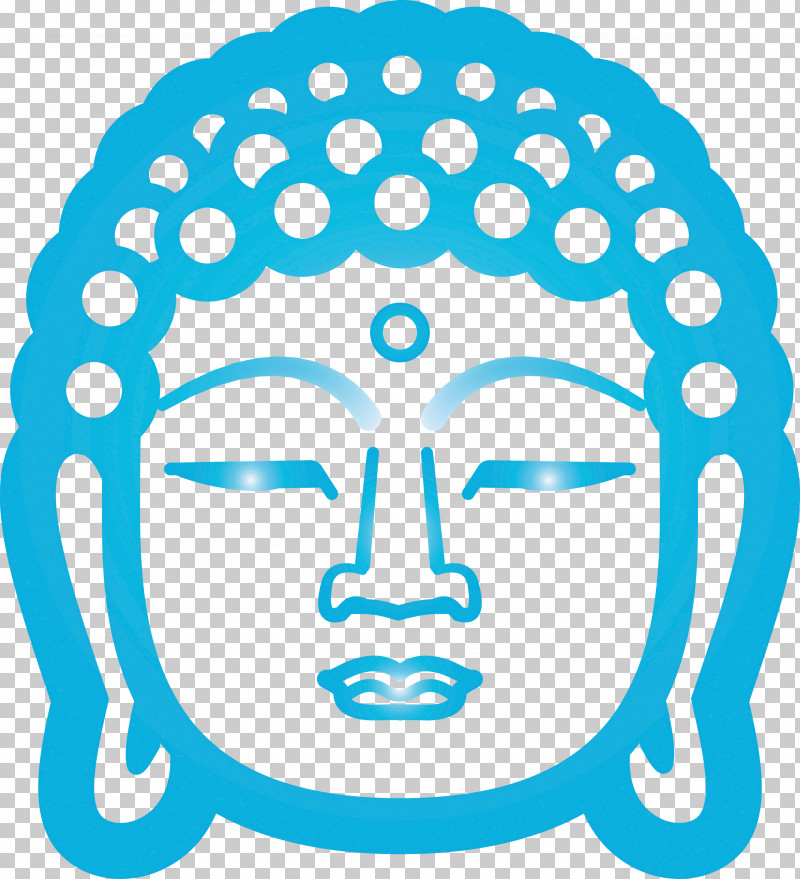 Buddha PNG, Clipart, Aqua, Blue, Buddha, Circle, Head Free PNG Download