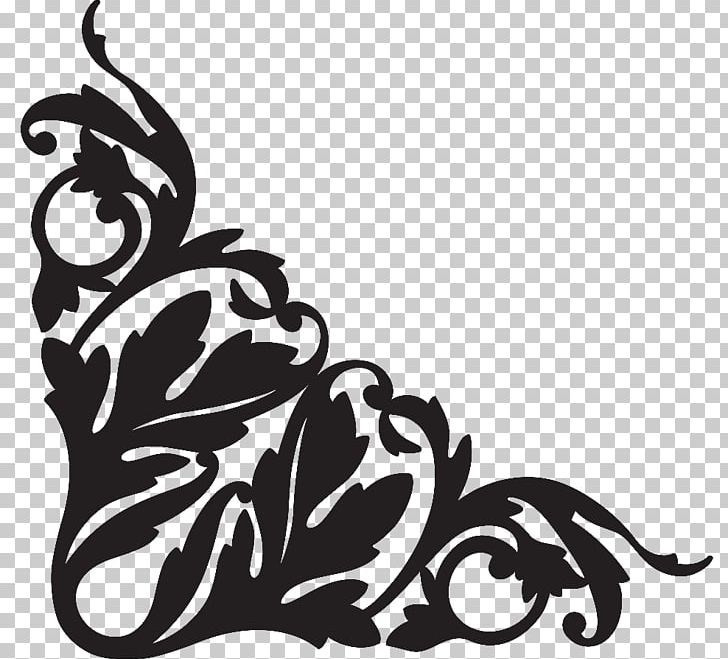 Ornament PNG, Clipart, Art, Black, Black And White, Border, Butterfly Free PNG Download