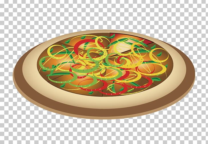 Seafood Pizza Hamburger European Cuisine Beefsteak PNG, Clipart, Beefsteak, Cartoon, Cartoon Pizza, Circle, Dishware Free PNG Download